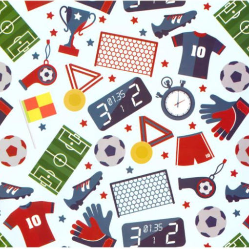 Picture of GIFT WRAPPING FOOTBALL 50X70CM